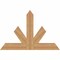 Ekena Millwork Saratoga Timber Gable Bracket, Western Red Cedar, 48"W x 32"H x 1 1/2"D x 5 1/2"F, 16/12 Pitch GBW048X32X0206SAR00SWR - alternate 1